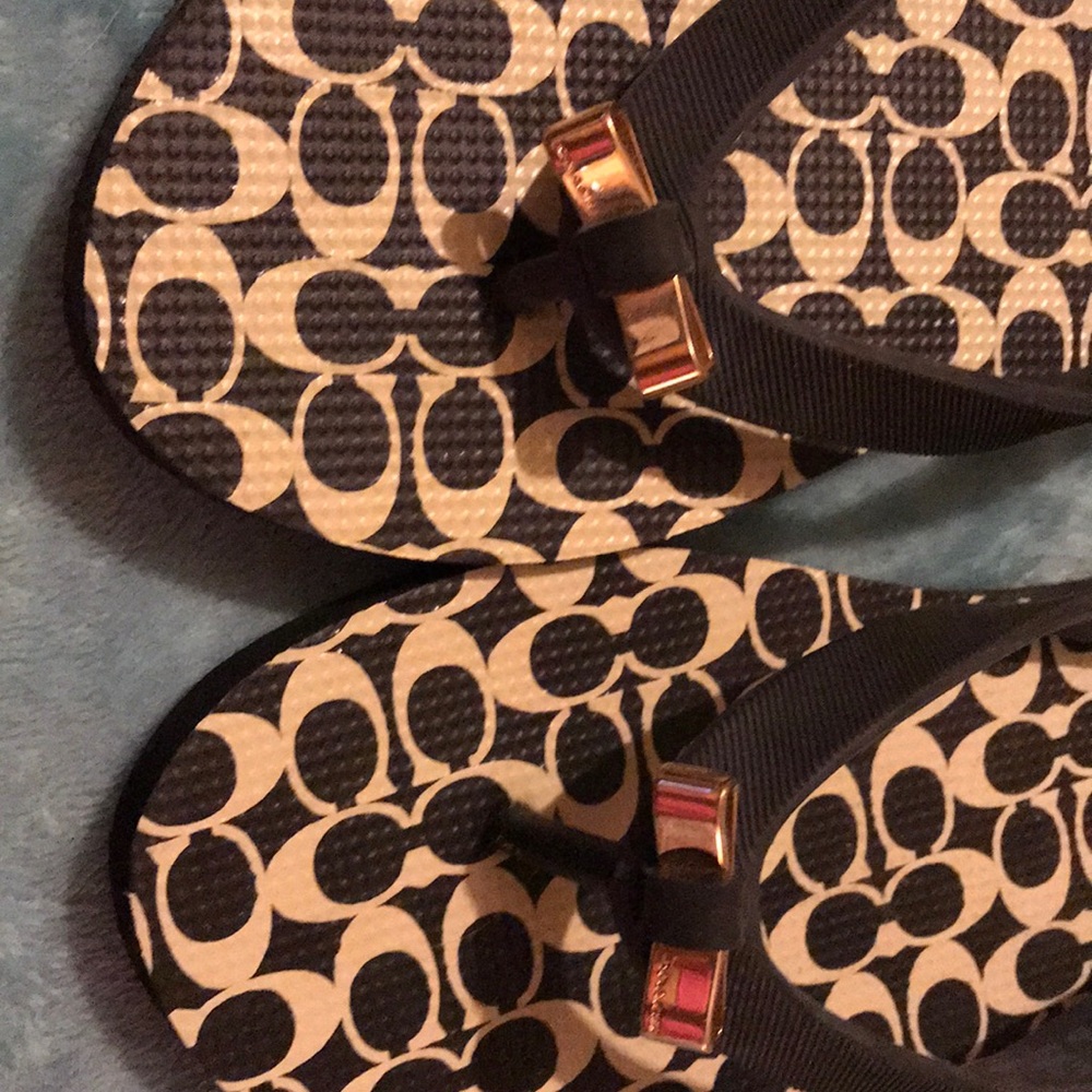 Coach flip flops - Picture 2 of 4